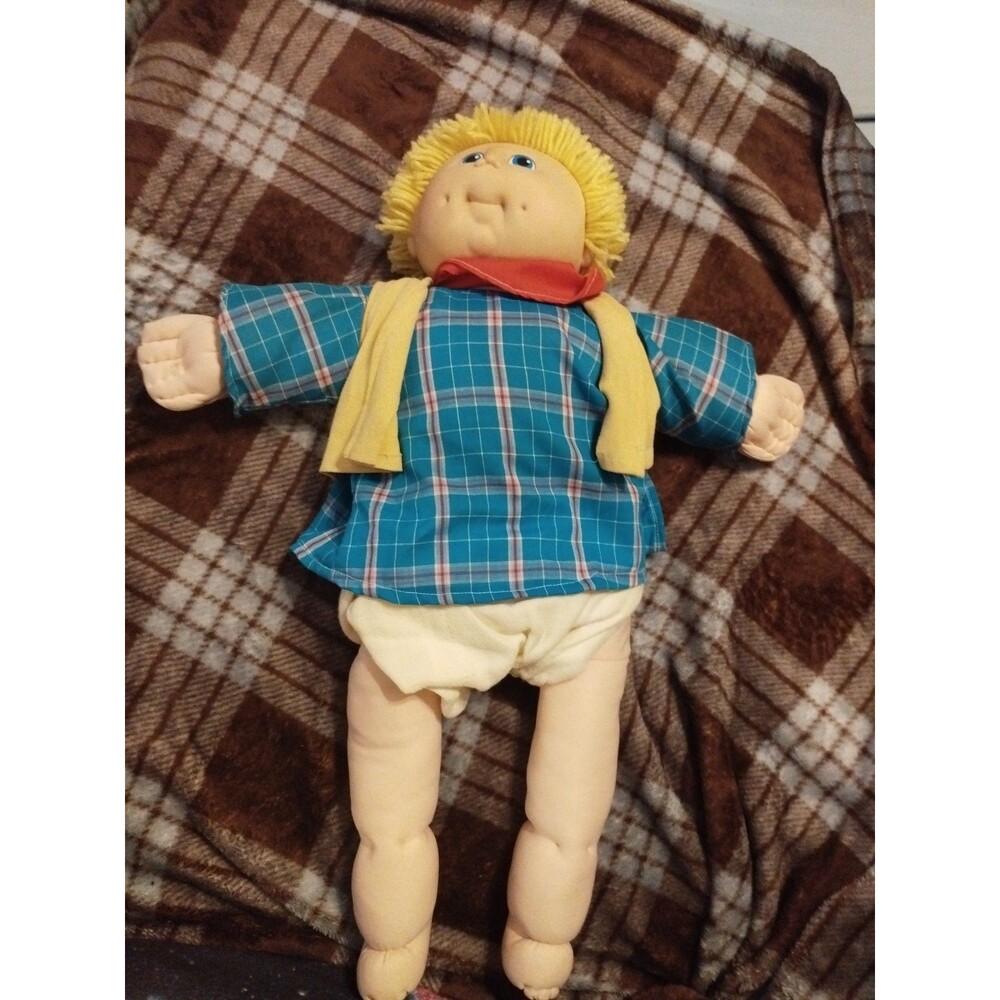 Vintage 1984 Original Doll Baby Cabbage Patch Kid Boy Doll MN Thomas W/ Clothes